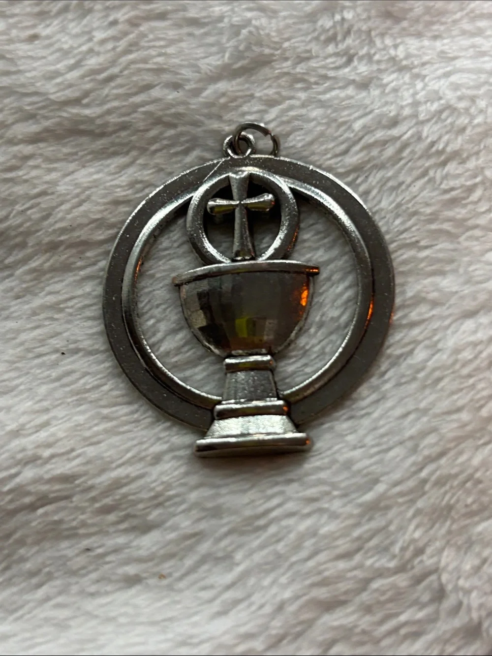 Silver Chalice Pendant necklace